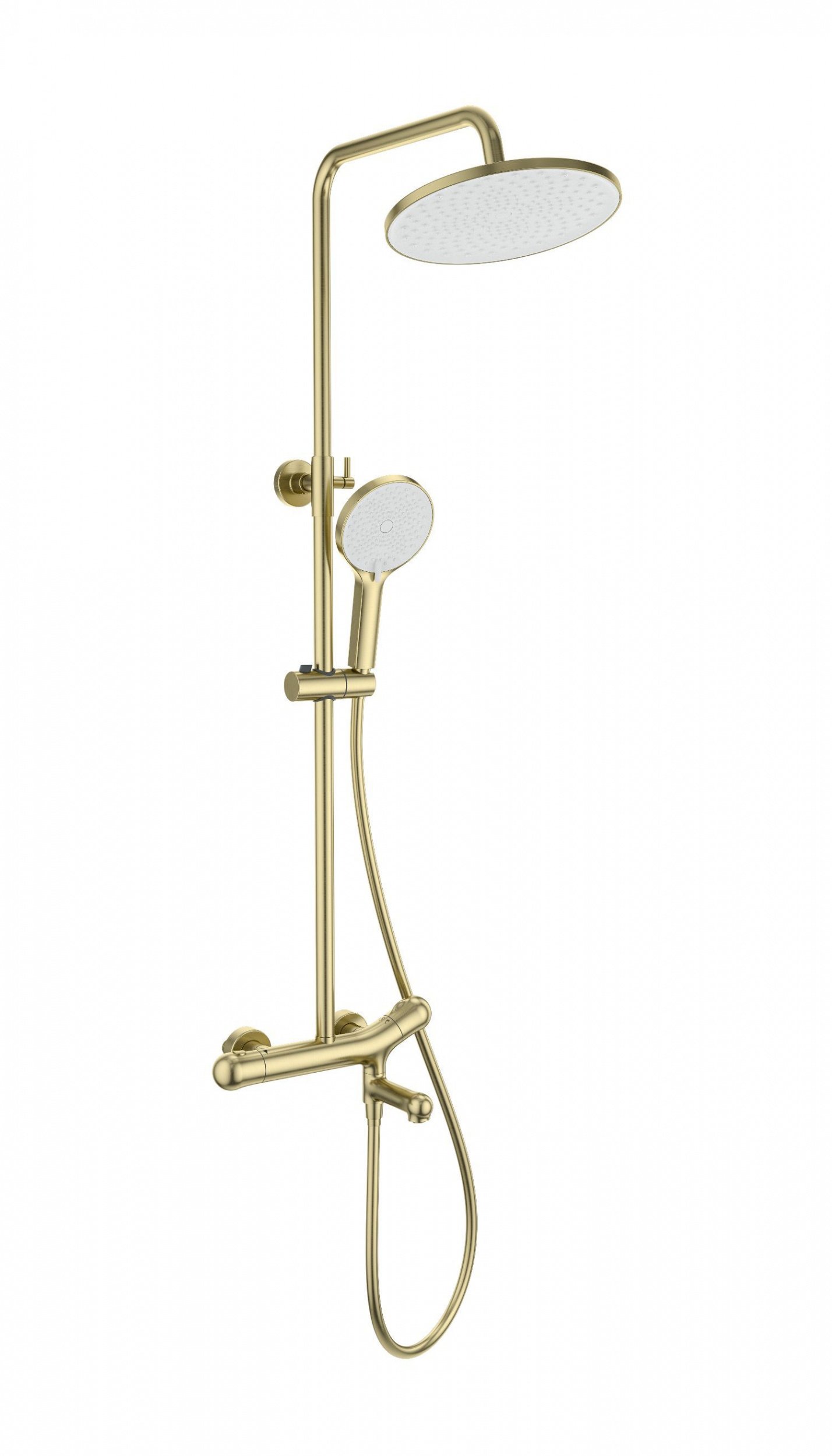 

Душевая стойка Wonzon & Woghand WW-B3057-A-BG брашированное золото