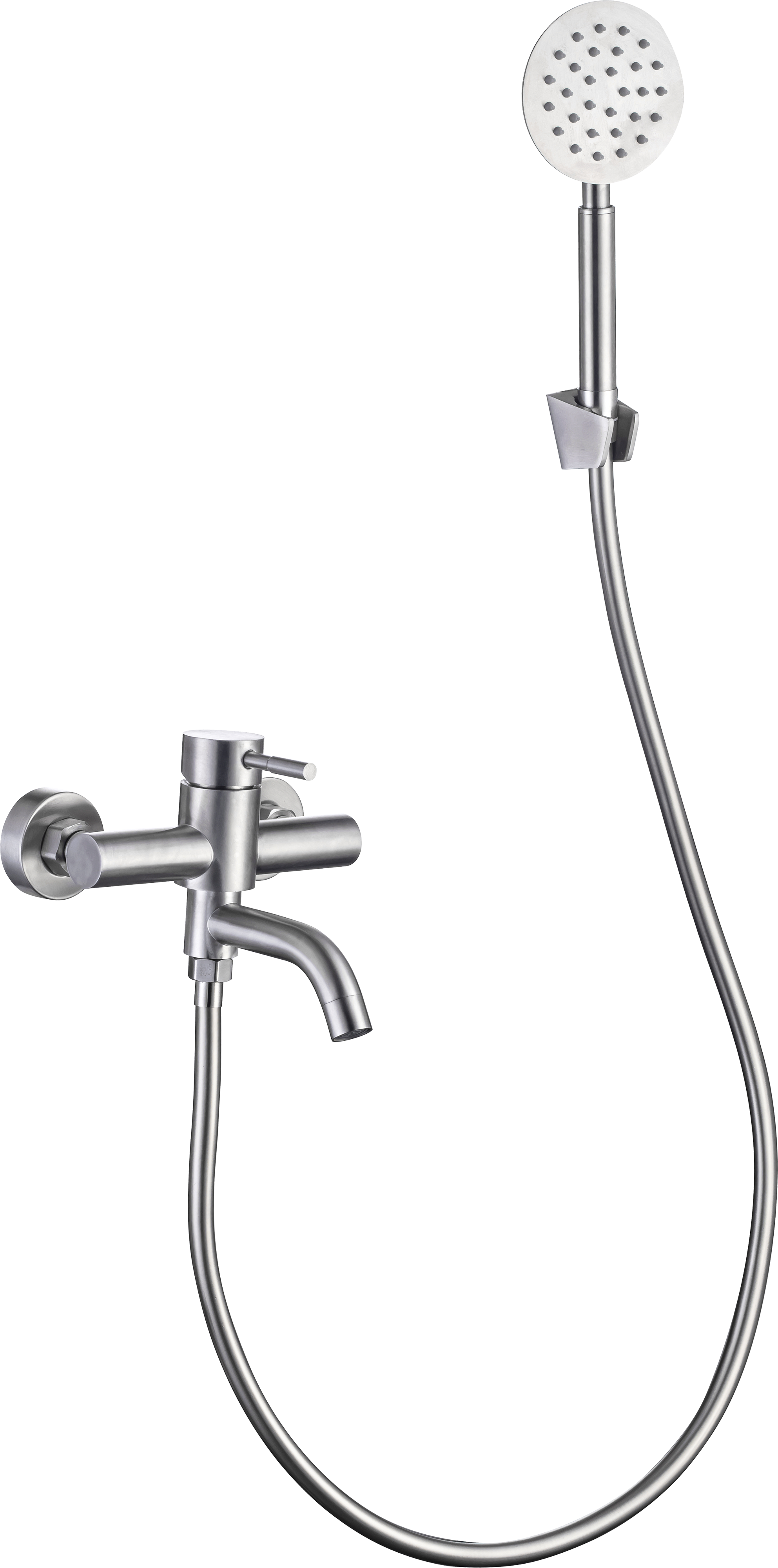 

Смеситель для ванны с душем STWORKI Хальмстад WFT1031-2 нержавеющая сталь