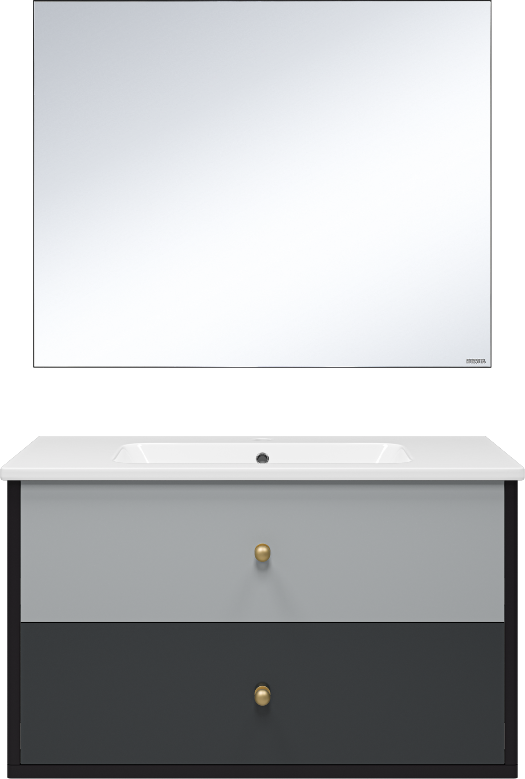 

Мебель для ванной комнаты Brevita 50 оттенков серого Кристиан 100