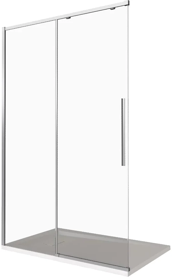 

Душевая дверь в нишу Good Door Idea 130х195 профиль хром стекло прозрачное