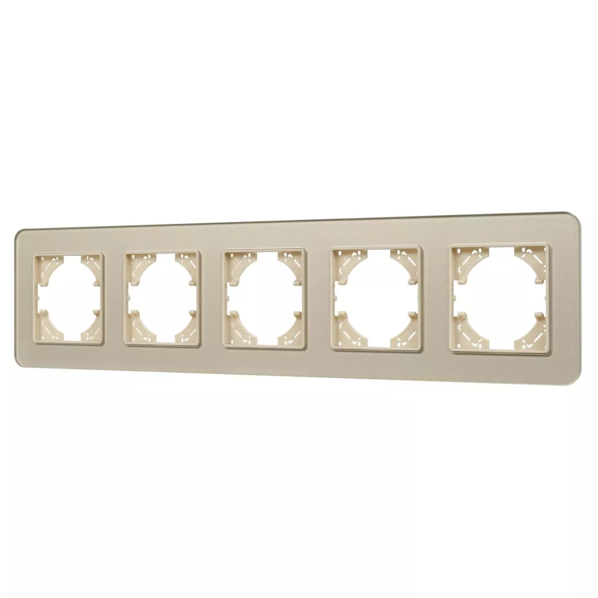 

Рамка на 5 постов стеклянная Arlight FRM-OMALI-GS-5-GD 049707