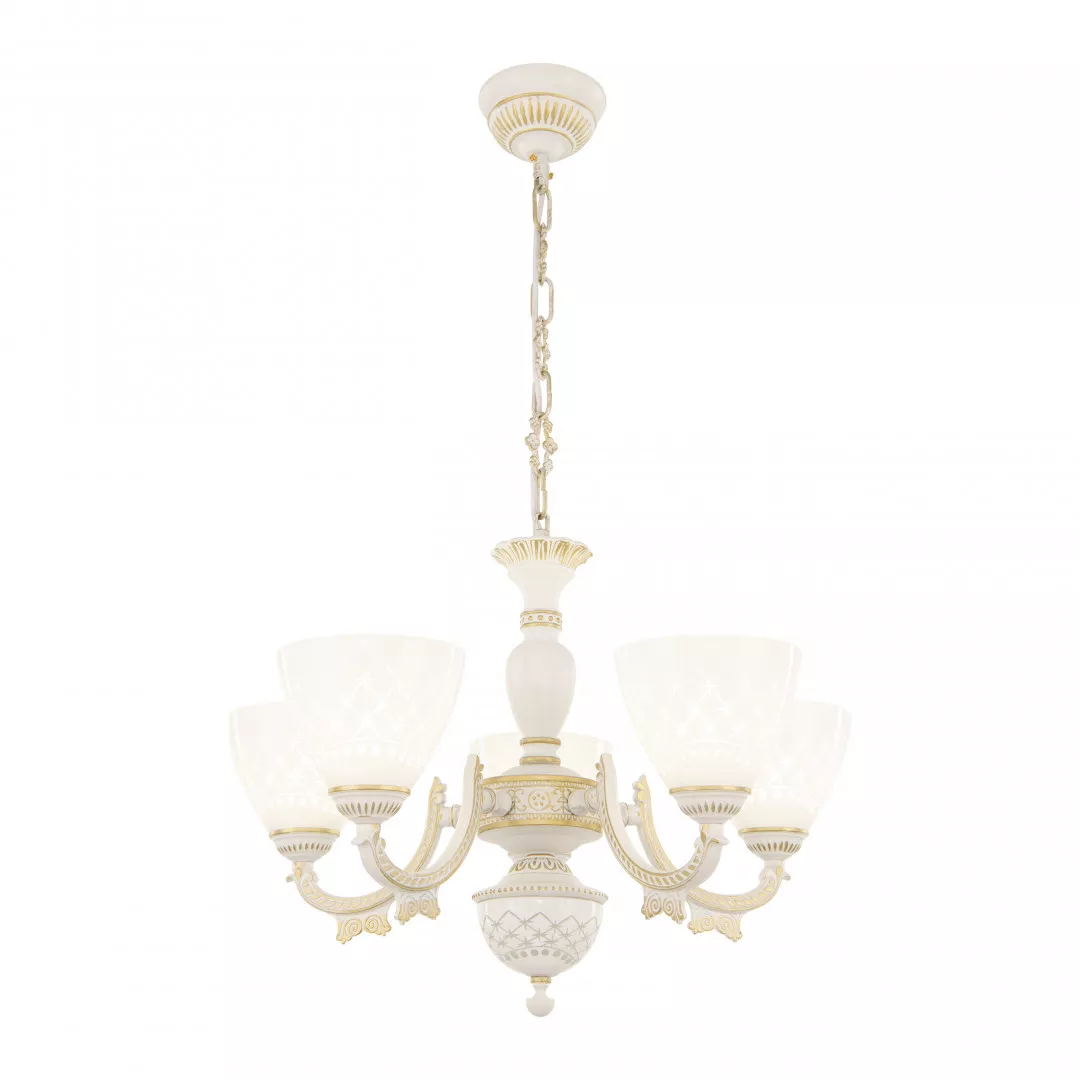 

Подвесная люстра Arte Milano 343837/5 WT+G