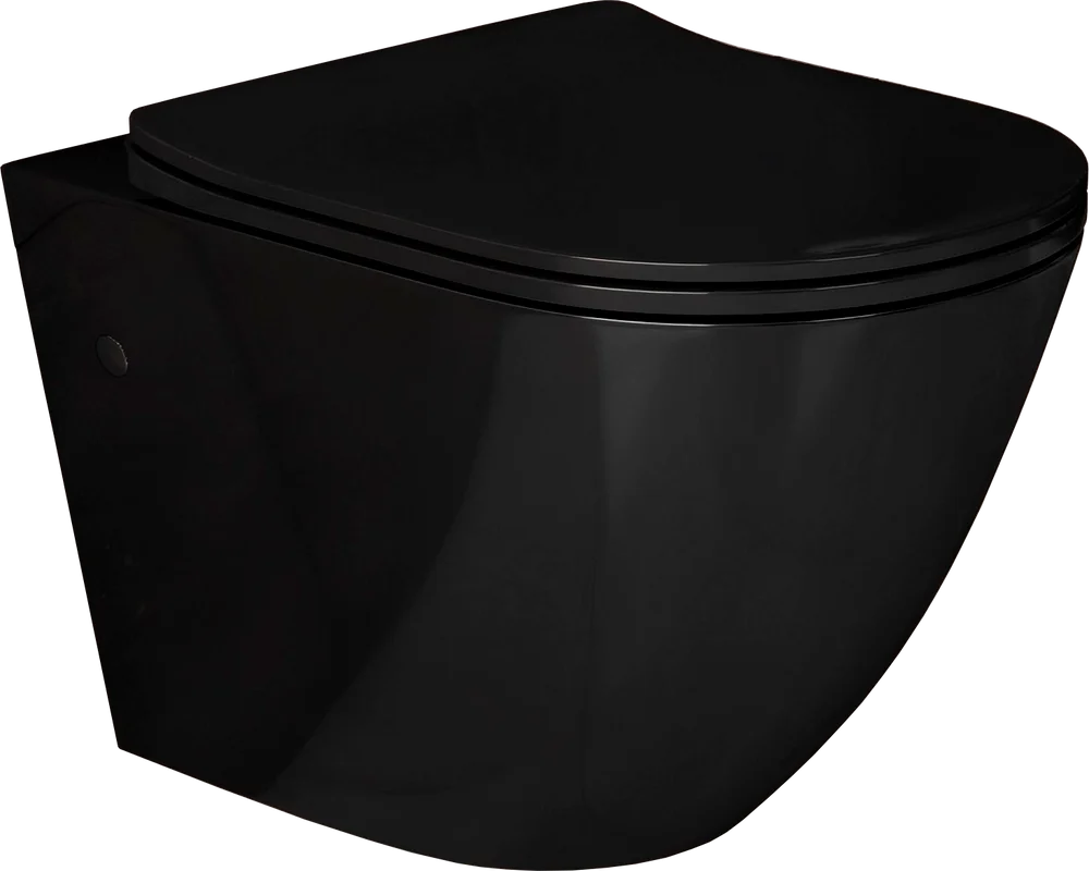 

Унитаз подвесной Grossman GR-4411 black S безободковый