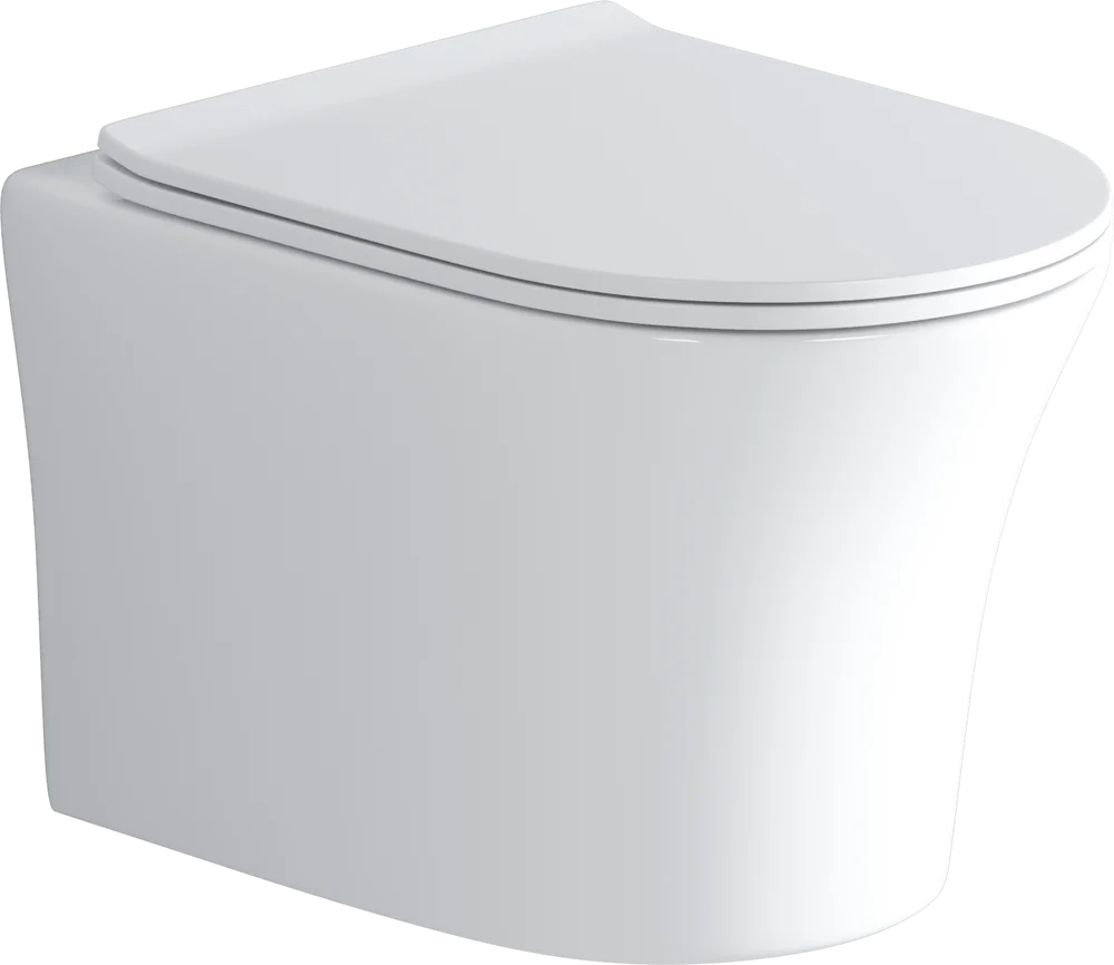 Унитаз подвесной Grossman Style белый с сиденьем микролифт GR-4475S - фото 1