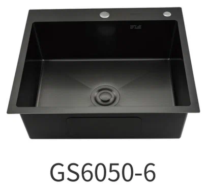 

Кухонная раковина Gappo 60х50 черная