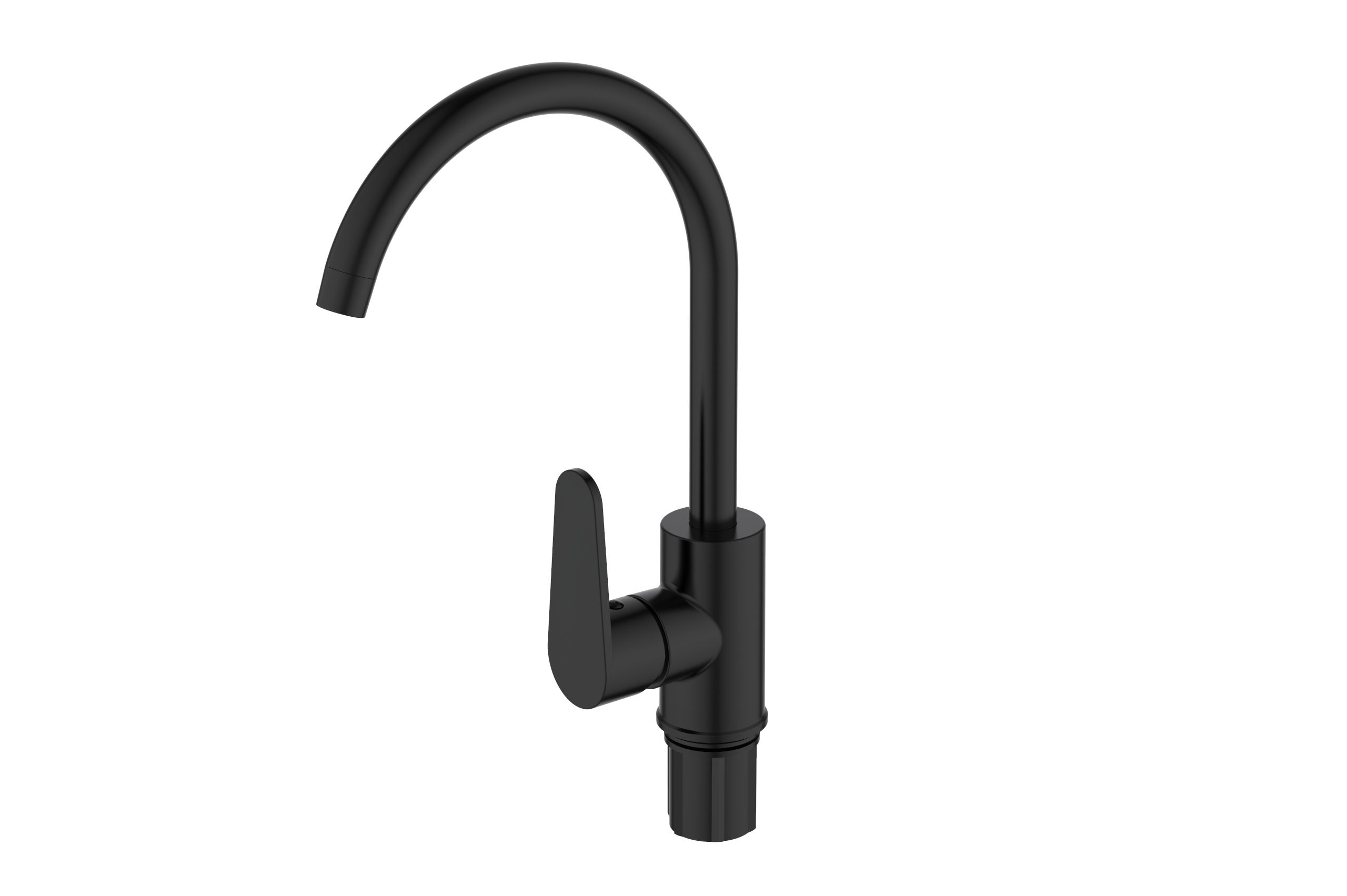 

Смеситель для кухни черный, кухонный кран черный матовый, 5 лет гарантии, VODA