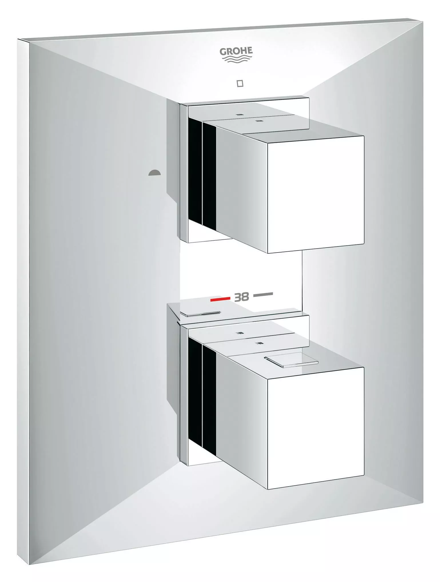 

Grohe Allure Brilliant (19792000, Хром;серый
