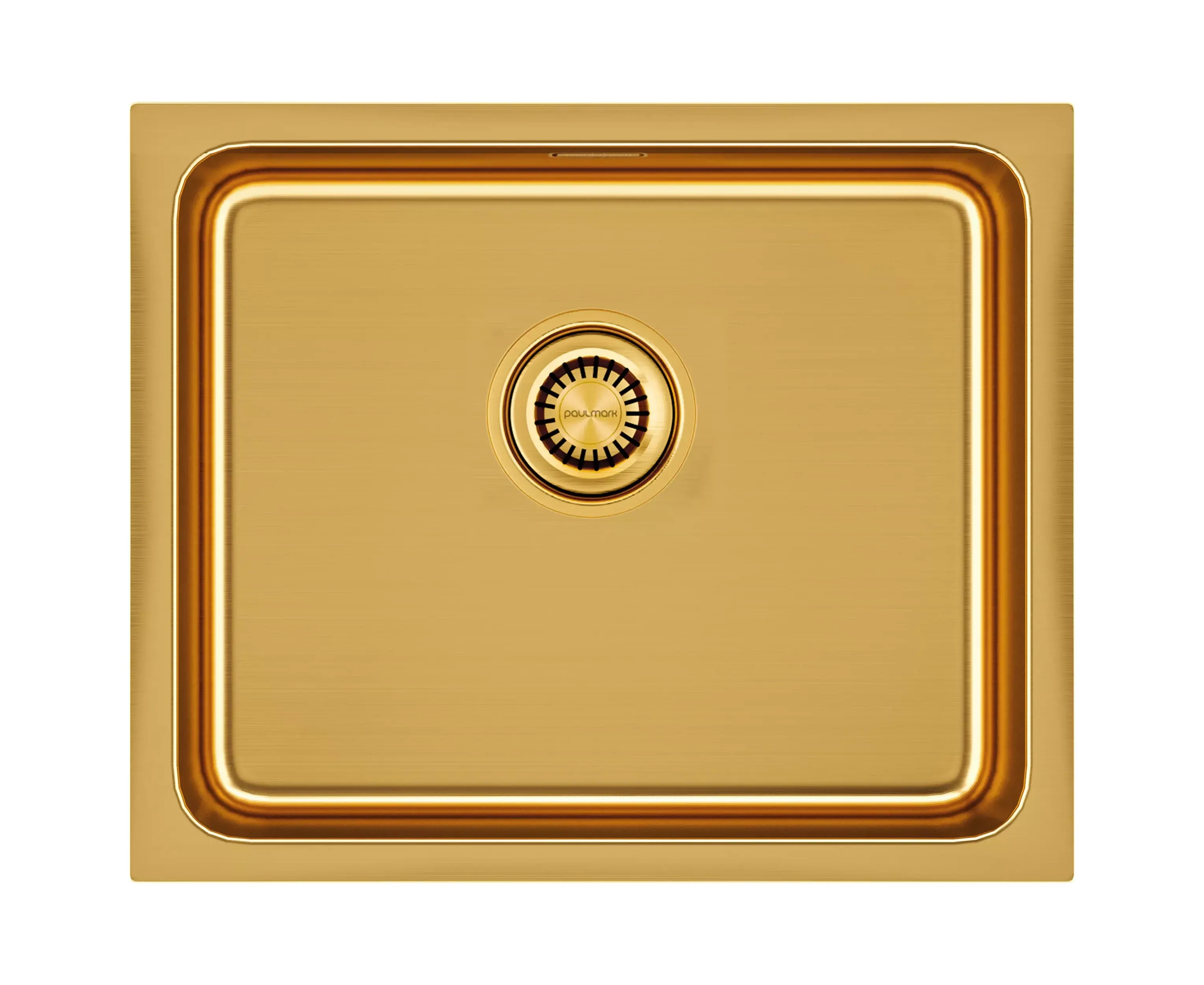 

Мойка кухонная Paulmark Vista PM305444-BG брашированное золото