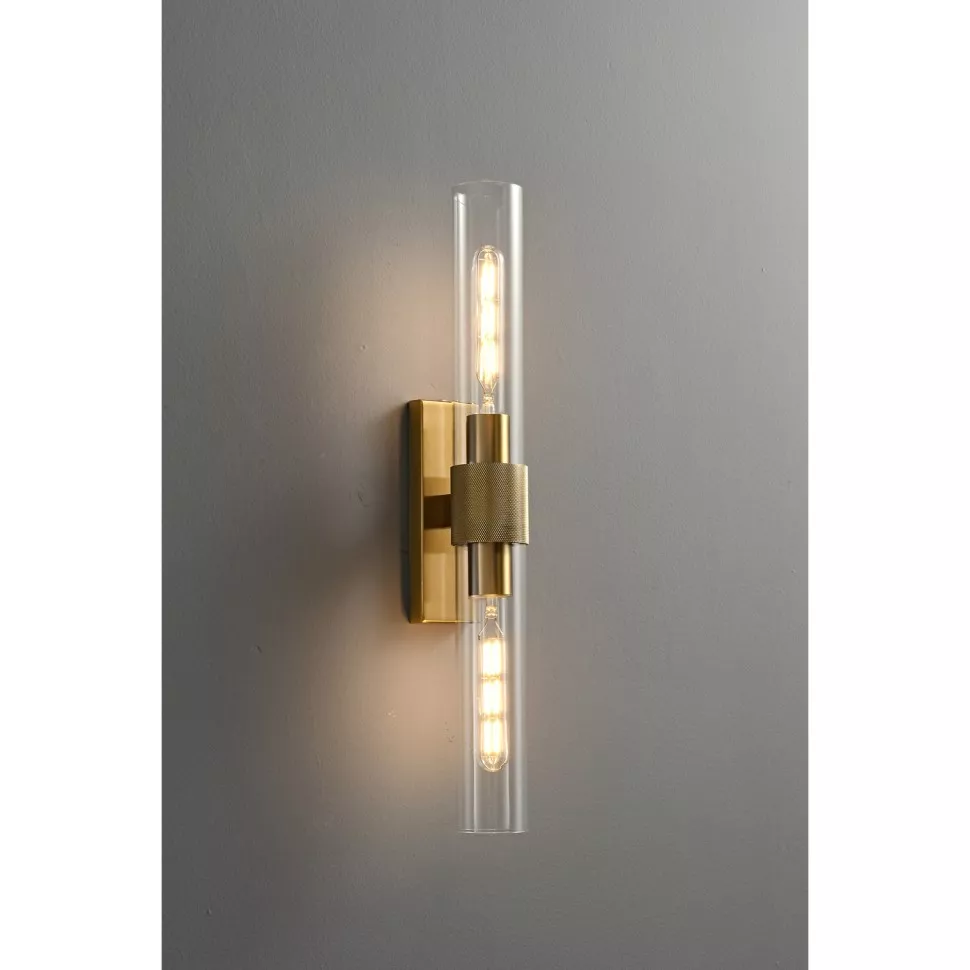 

Настенный светильник Belfast Cupar 3556-2B BR