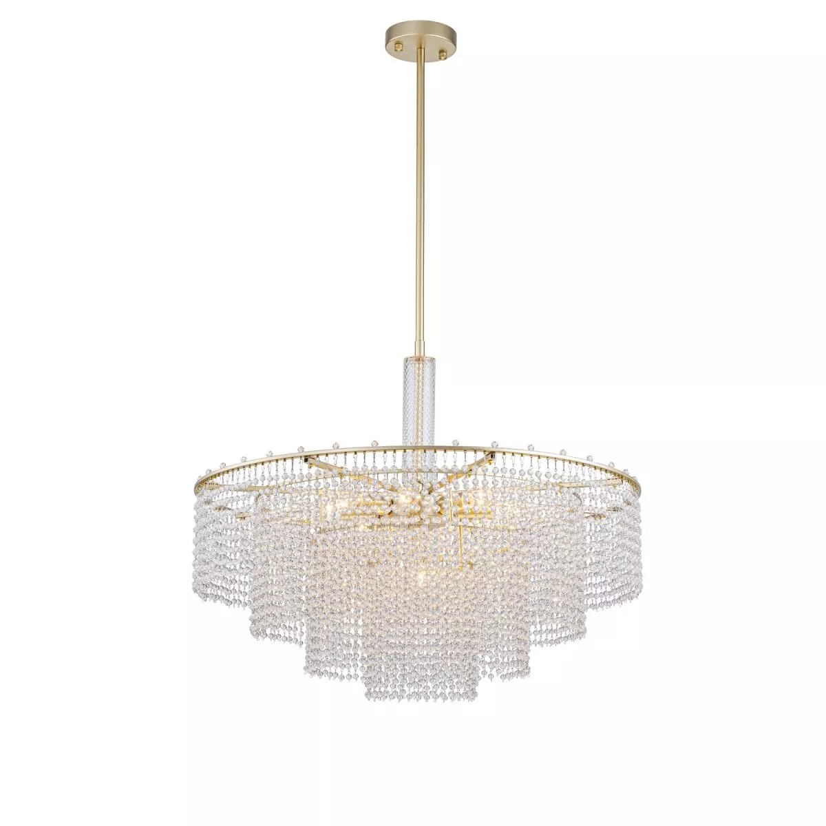 

Люстра на штанге Favourite Fringe 4762-9P