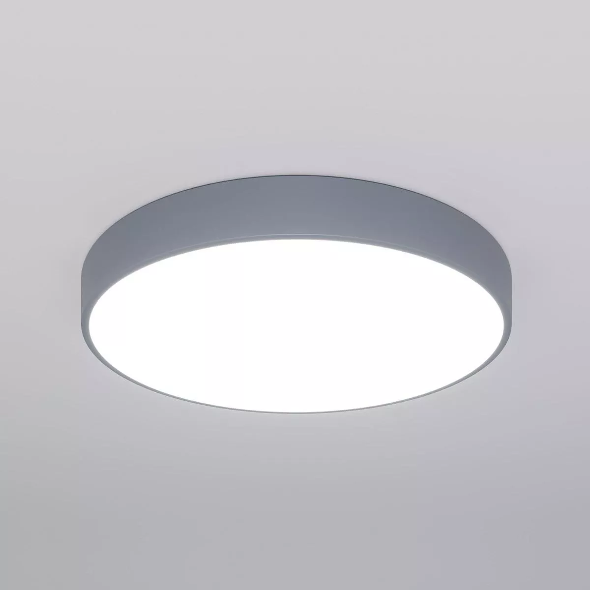 

Потолочный светодиодный светильник Eurosvet Entire 90320/1 серый