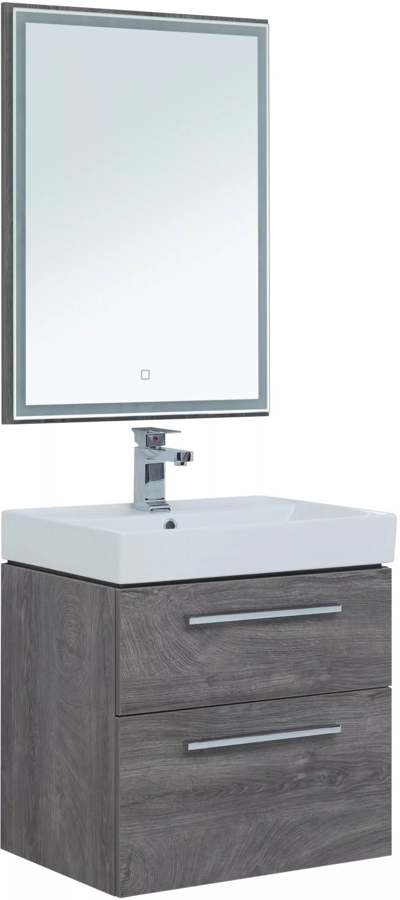 

Мебель для ванной Aquanet Nova 60 2 ящика, дуб рошелье