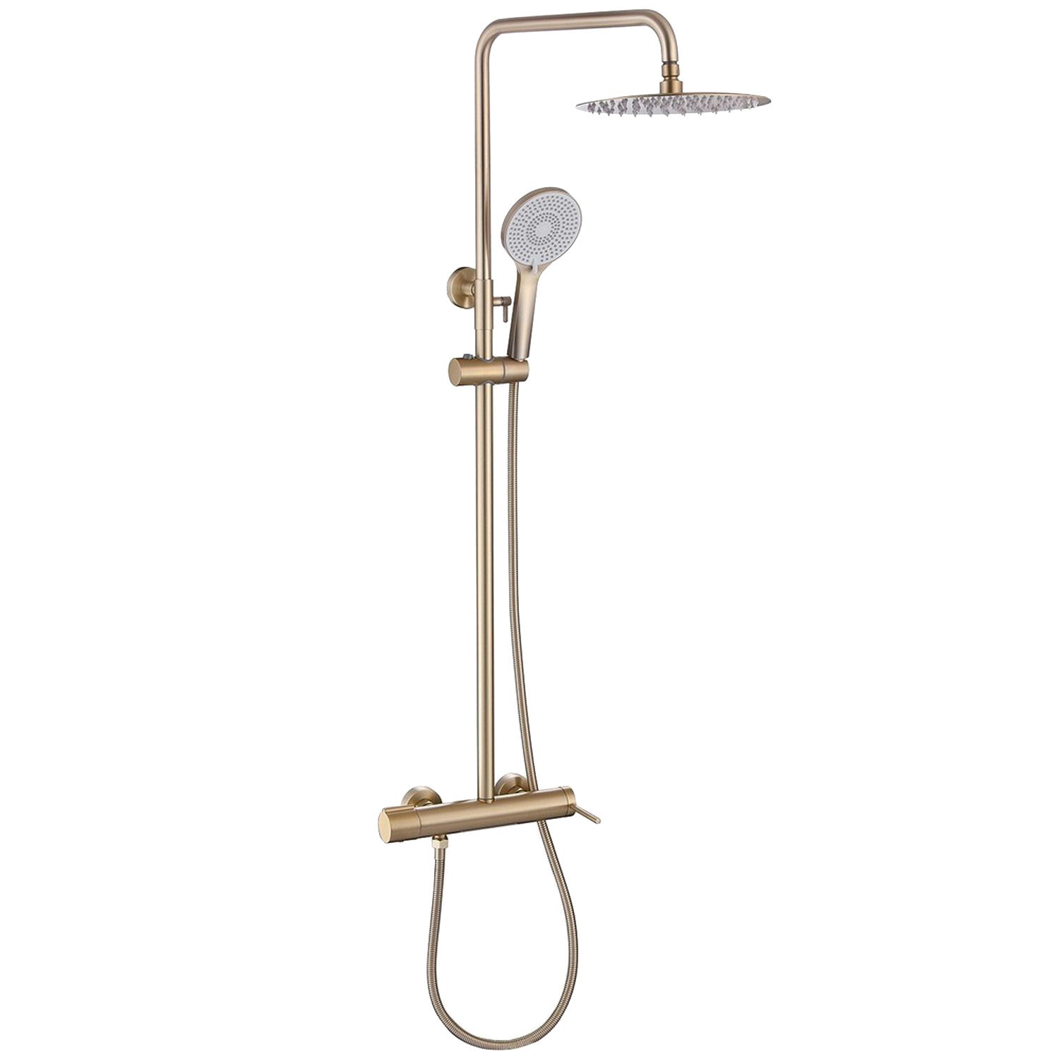 

Душевая стойка Abber Emotion AF8816GL матовое золото