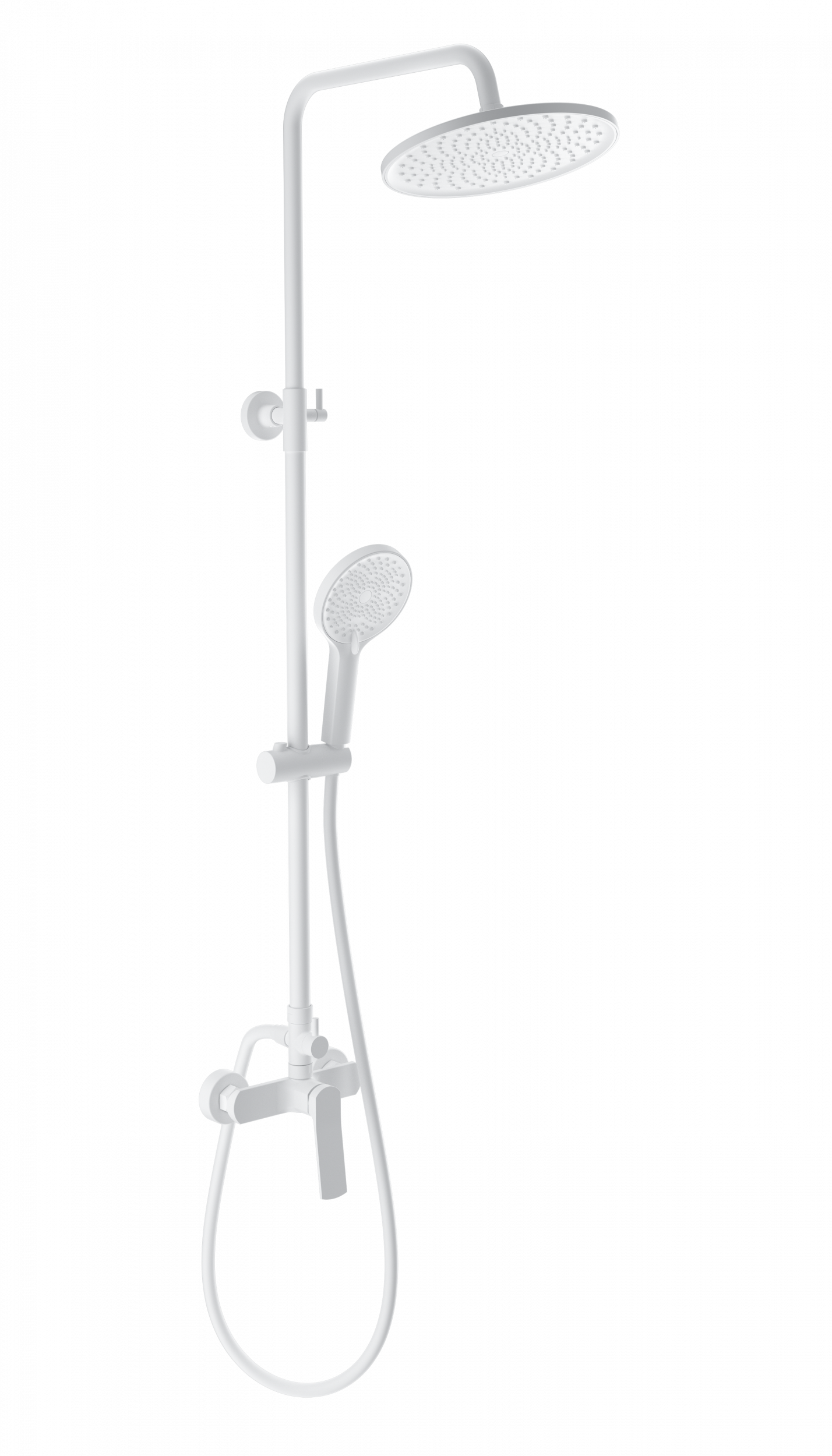 

Душевая стойка Wonzon & Woghand WW-B3200-MW матовая белая
