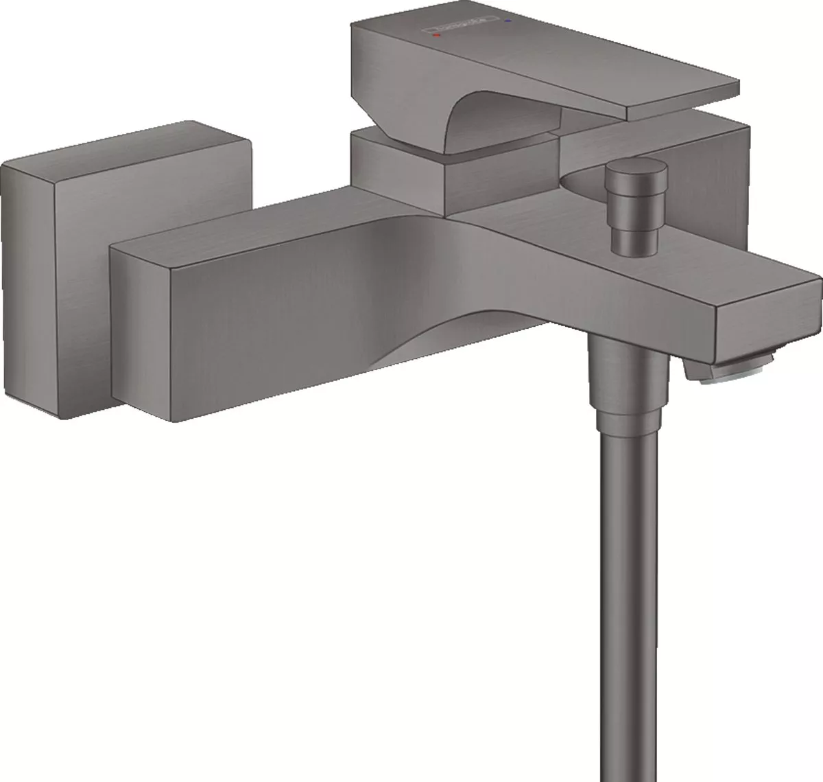 

Смеситель для ванны Hansgrohe Metropol 32540340 тёмный графит