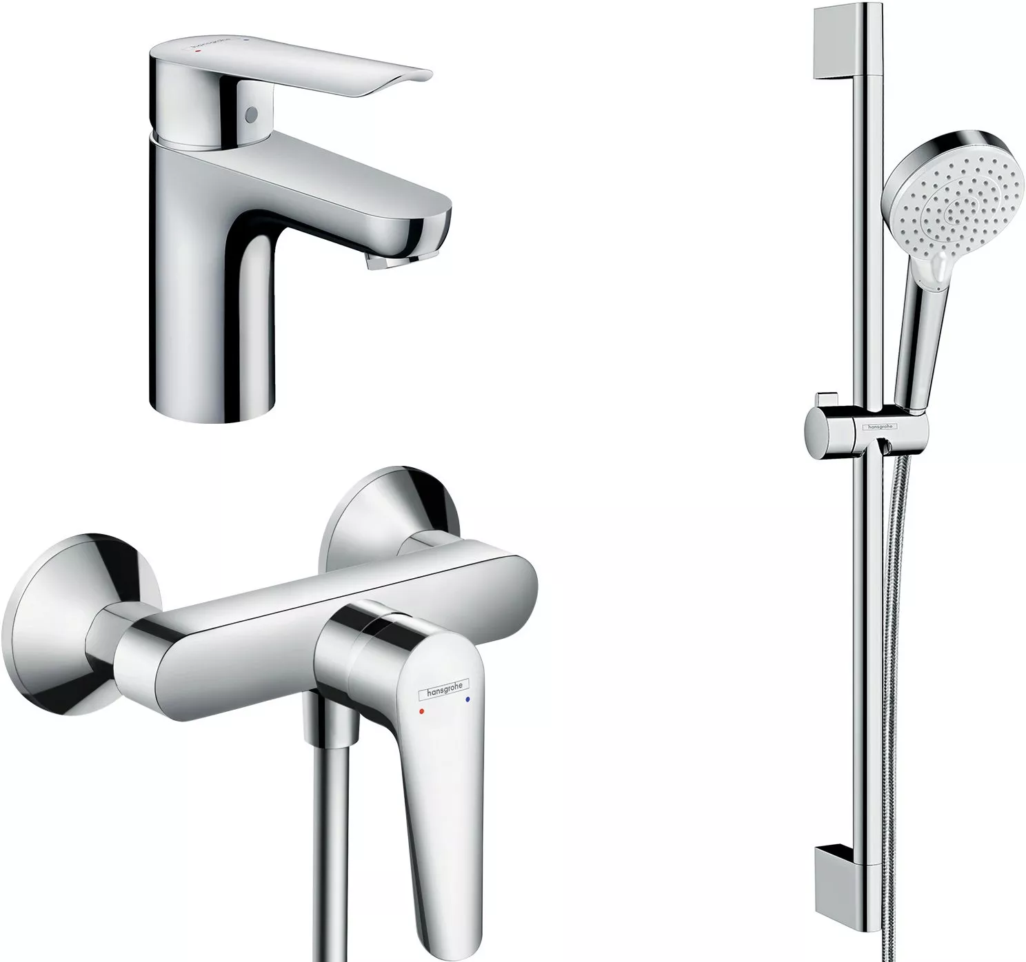 

Душевой комплект Hansgrohe SET Logis E 70 b