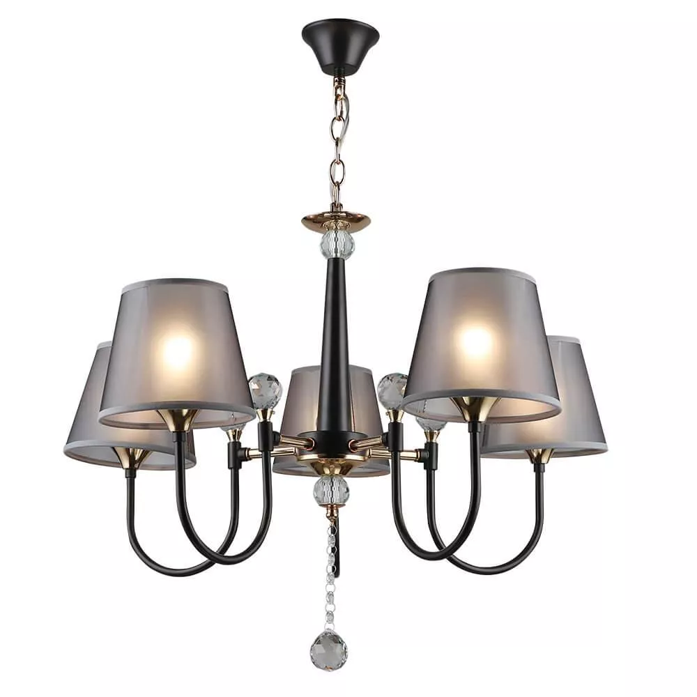 

Подвесная люстра Seven Fires Gilliana WD3585/5H-CF-FGD-BK