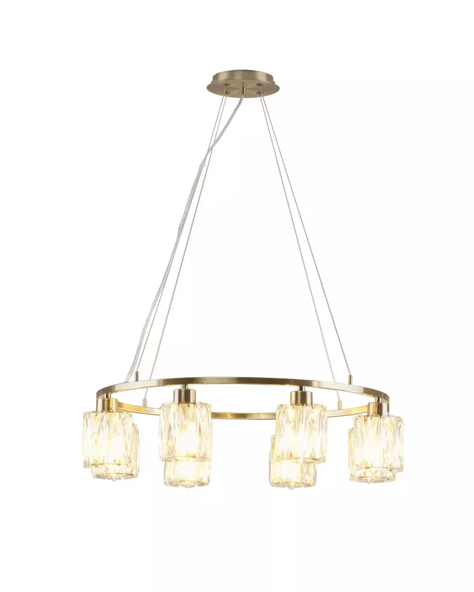 

Подвесная люстра Moderli Prismique V11685-8P