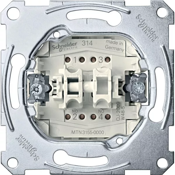 

Выключатель с замыкающим контактом Schneider Electric Merten MTN3155-0000