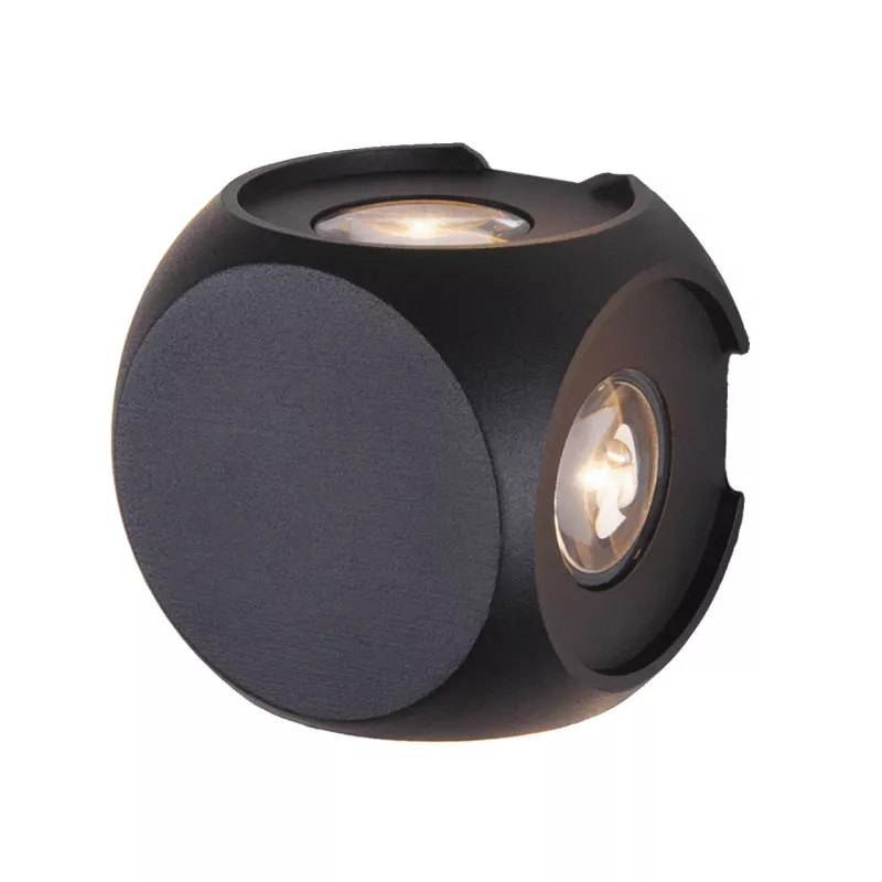 

Настенный светильник Elektrostandard 1504 TECHNO LED CUBE черный 4690389147739