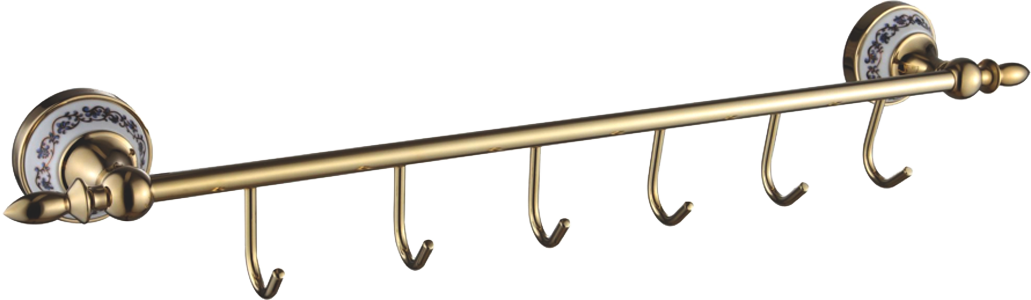 

Крючок Savol 68 b S-06876B золото, 65 см