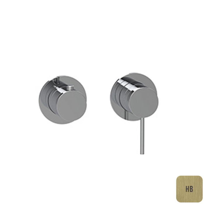 ALMAR Modular Внешняя часть смесителя монокоманд на 2 3 потреб универсальн располож круглые отражателиPVD латунь браширован High Brass 40784₽