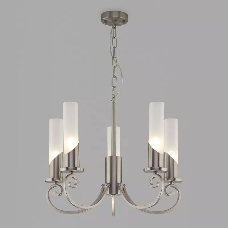 

Подвесная люстра Eurosvet 60117/5 никель Smart a050018