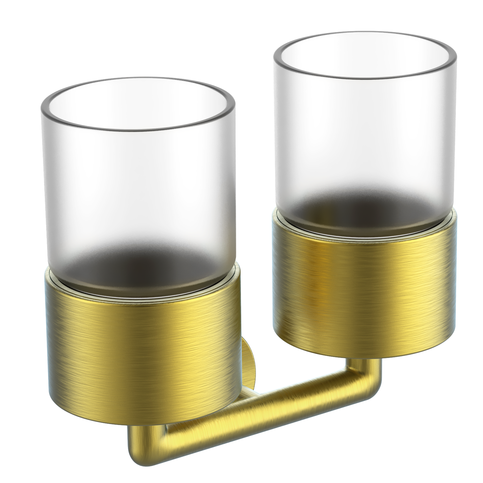 

Стакан Raglo R320.08.03 двойной, золотой сатин