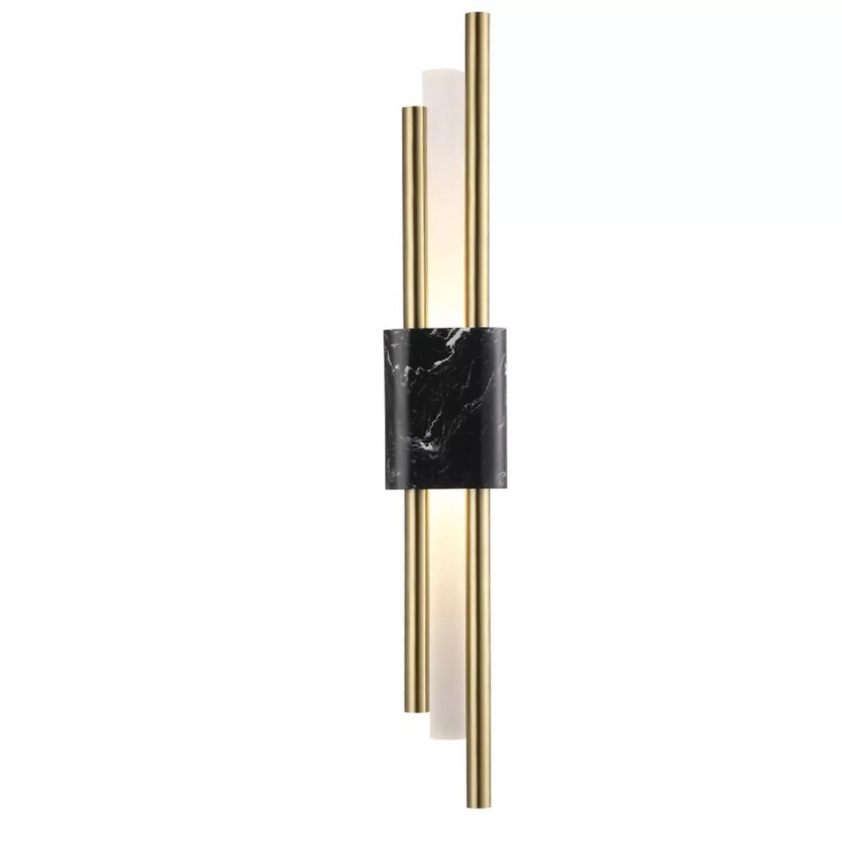

Настенный светодиодный светильник Crystal Lux CARTA AP6W LED BLACK/BRASS