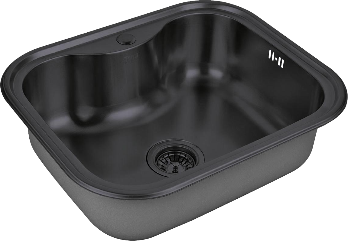 

Мойка кухонная Zorg Inox PVD SZR 5848 GRAFIT графит
