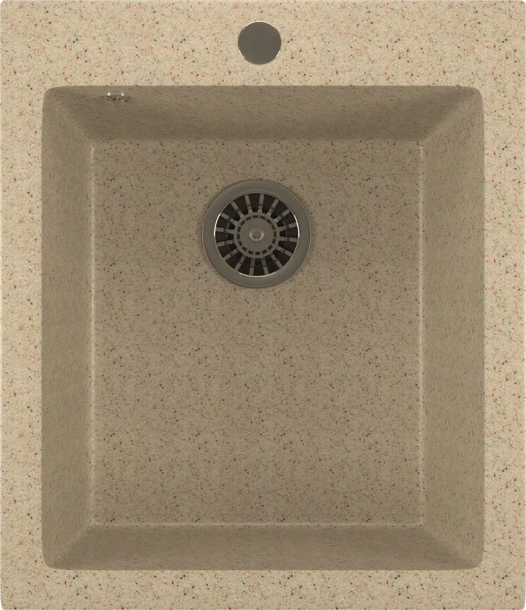 

Мойка из искусственного мрамора MIXLINE ML-GM14 42x49,5 (525096), Бежевый;светло-розовая