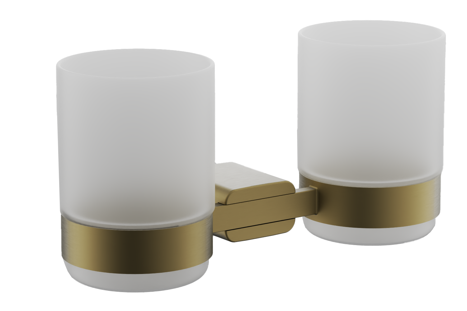 

Стакан BELZ B908 B90808 двойной, брашированное золото