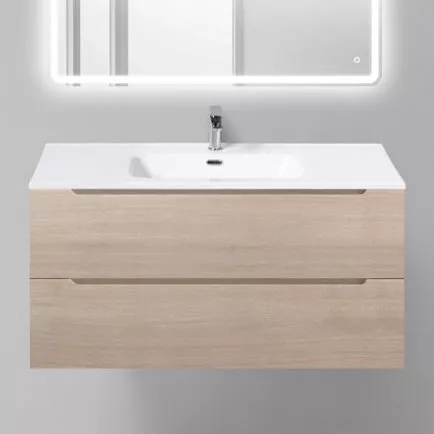 

Мебель для ванной BelBagno Etna 100 rovere grigio
