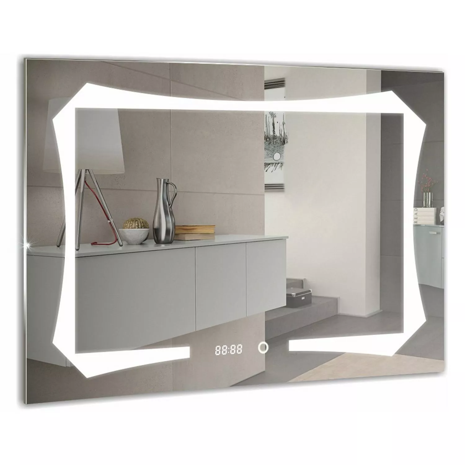 

Зеркало с подсветкой MIXLINE Отто 800*600 (539782)