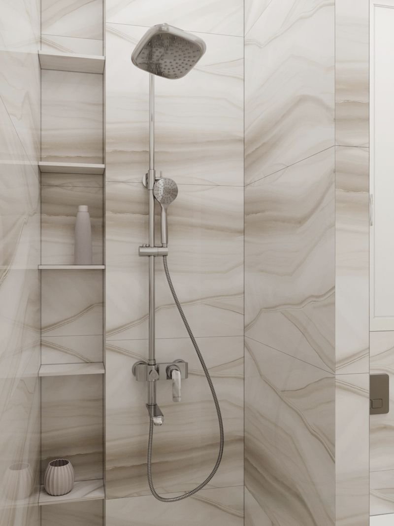 

Душевая система / Тропический душ Knotlor KN-43, хром