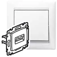 

Розетка двойная RJ11+RJ45 Legrand Valena Classic 695339
