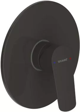 

Смеситель для душа Bravat Rhein PB8429564BW-ENG черный матовый