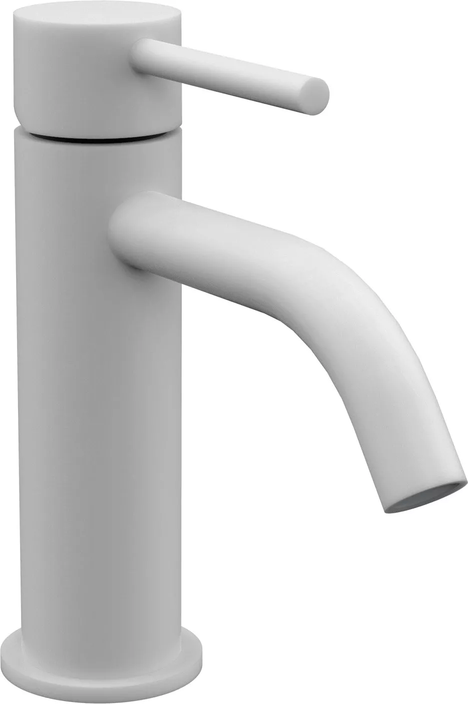 

Смеситель для раковины Paffoni Light LIG071BO белый матовый