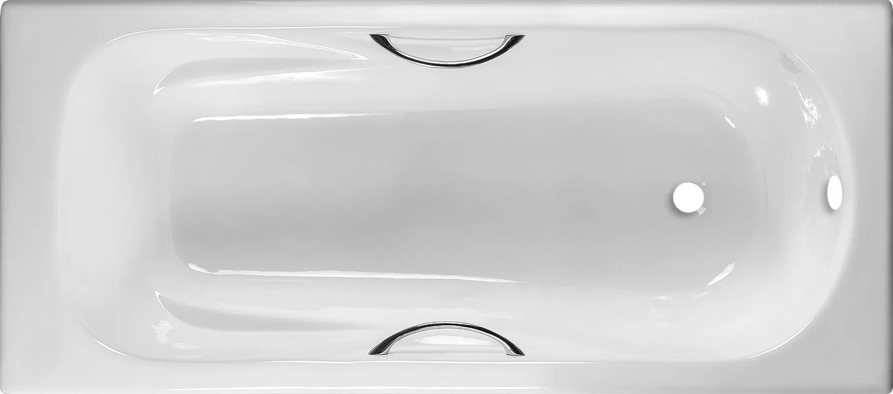 Чугунная ванна Byon B15 170x75 с ручками (V0000221)