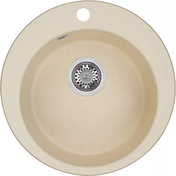 

Мойка кухонная AQUATON Иверия шампань, Бежевый