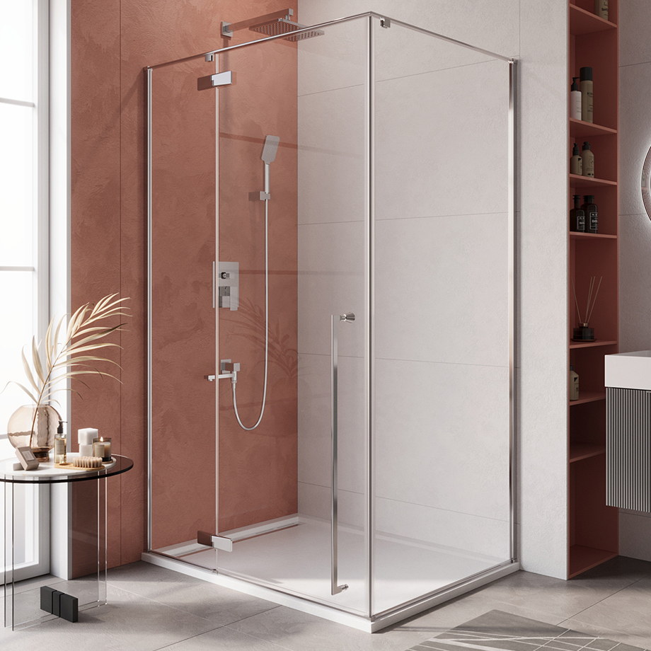 

Душевой уголок Cezares Liner AH-1 L 120х90 см, профиль хром, стекло прозрачное