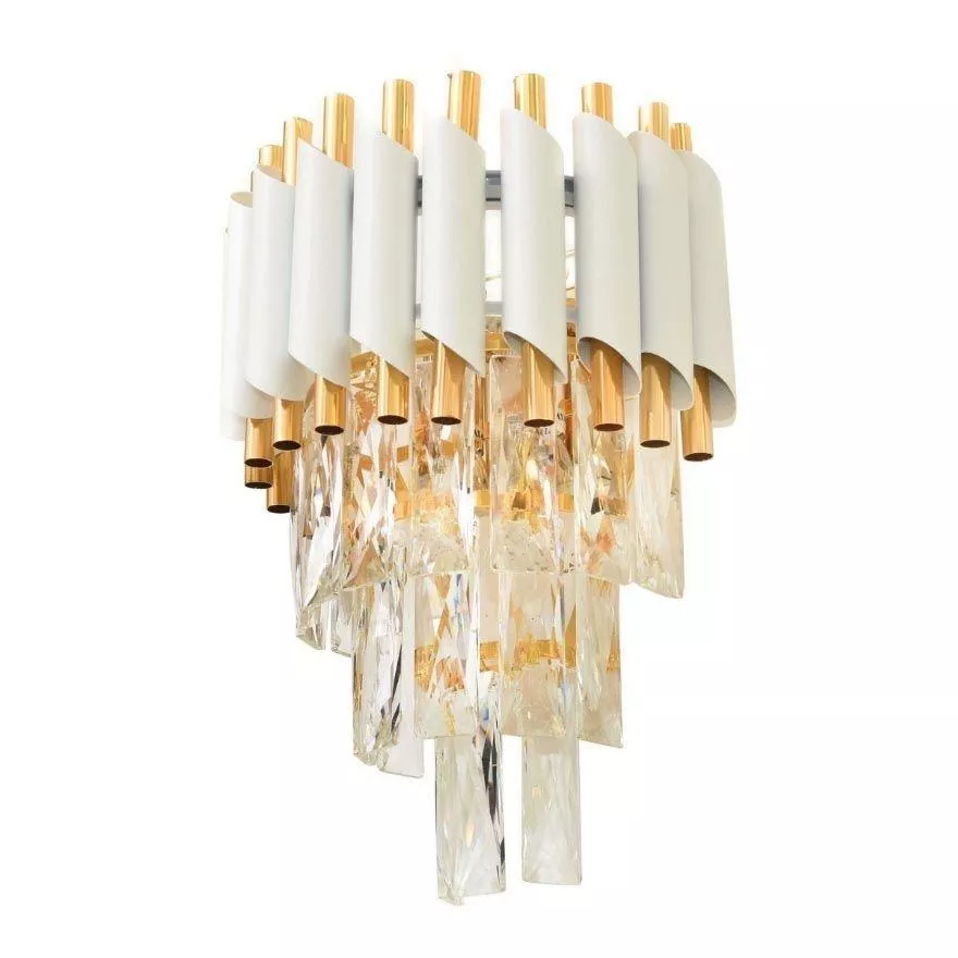 

Настенный светильник Lumina Deco Funneli LDW 6003-2 WT+F.GD