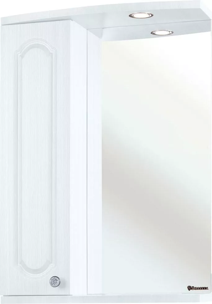 

Зеркало-шкаф Bellezza Камелия 55 L белый