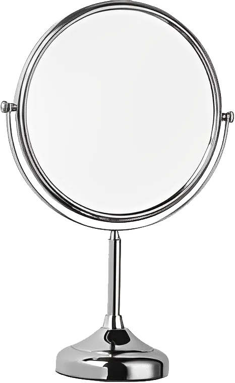 Зеркало косметическое Haiba с увеличением хром