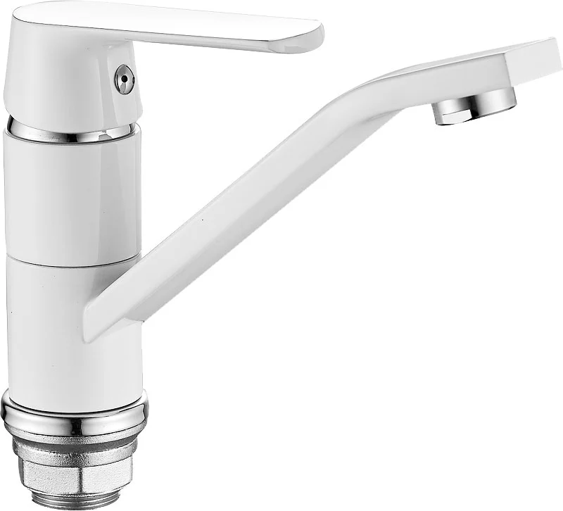 

Смеситель для кухонной мойки Haiba HB45804-2 белый