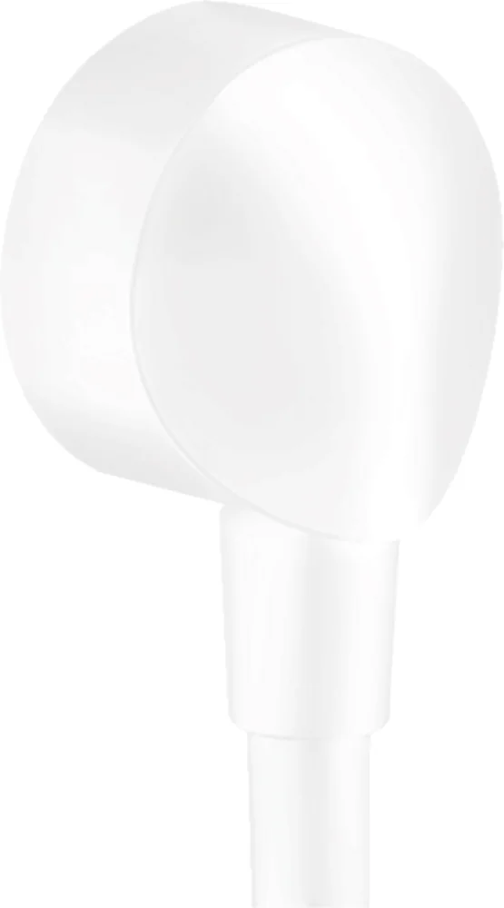 

Шланговое подключение Hansgrohe FixFit белый матовый