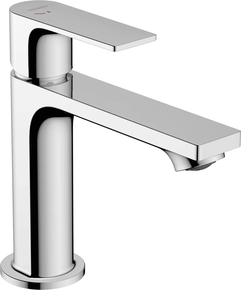 

Смеситель для раковины Hansgrohe Rebris E с донным клапаном хром