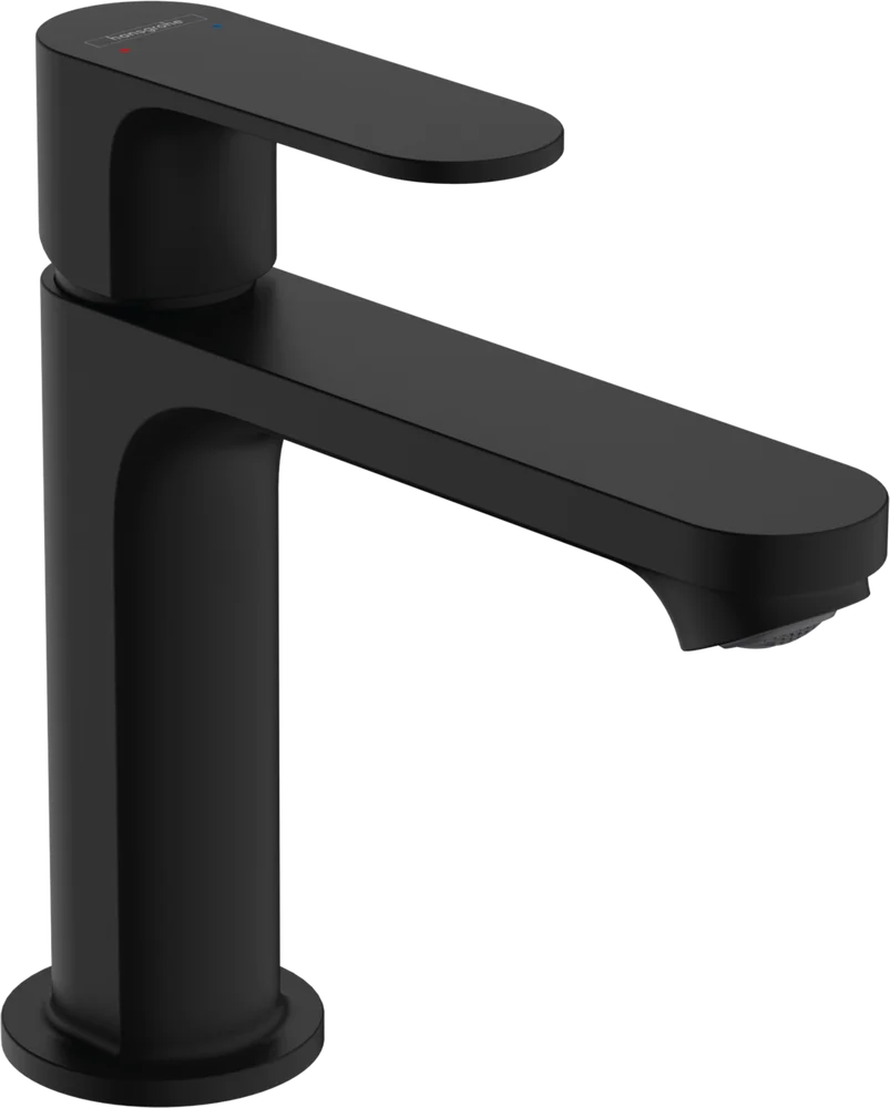 

Смеситель для раковины Hansgrohe Rebris S черный матовый