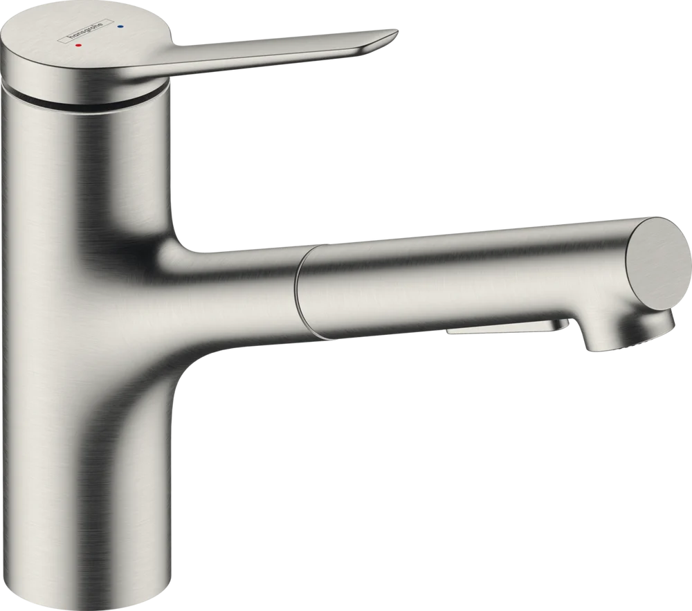 

Смеситель для кухни Hansgrohe Zesis 74800800 нержавеющая сталь