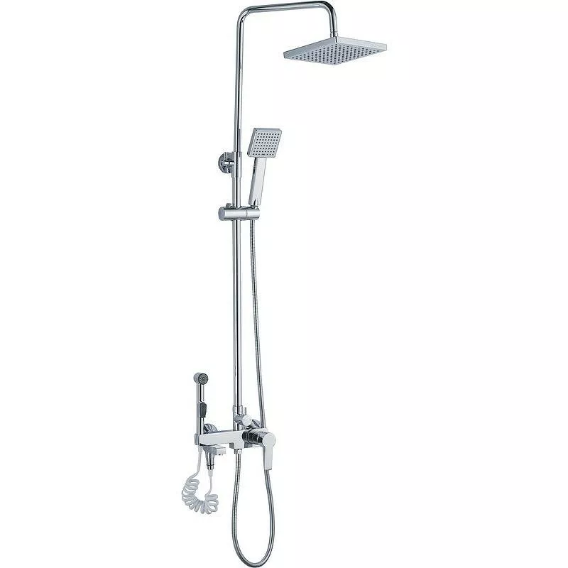 

Душевая стойка Haiba HB2416 с гигиеническим душем, хром